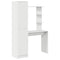 vidaXL Desk with Storage with Shelf 2 pcs White 78.5 x 37 x 154.5 cm