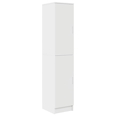 vidaXL Desk with Storage with Shelf 2 pcs White 78.5 x 37 x 154.5 cm