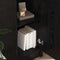 vidaXL Desk with Storage 2 pcs Black oak 78.5 x 37 x 154.5 cm