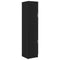 vidaXL Desk with Storage 2 pcs Black oak 78.5 x 37 x 154.5 cm