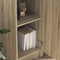 vidaXL Desk with Storage 2 pcs Sonoma Oak 78.5 x 37 x 154.5 cm