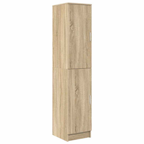 vidaXL Desk with Storage 2 pcs Sonoma Oak 78.5 x 37 x 154.5 cm