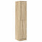 vidaXL Desk with Storage 2 pcs Sonoma Oak 78.5 x 37 x 154.5 cm