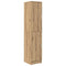 vidaXL Desk with Storage 2 pcs Artisan oak 78.5 x 37 x 154.5 cm