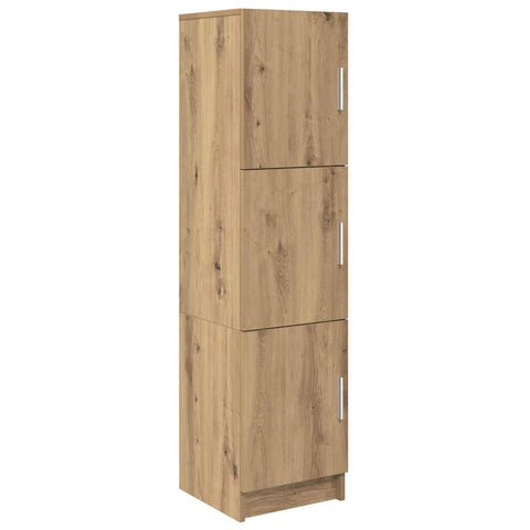 vidaXL Desk with Storage with Door 2 pcs Artisan oak 102 x 50 x 124 cm
