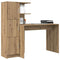 vidaXL Desk with Storage with Door 2 pcs Artisan oak 102 x 50 x 124 cm