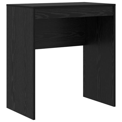 vidaXL Desk with Storage with Drawer 2 pcs Black oak 70 x 40 x 76 cm