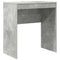 vidaXL Desk with Storage 2 pcs Concrete Grey 70 x 40 x 76 cm