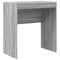 vidaXL Desk with Storage with Drawer 2 pcs Grey sonoma 70 x 40 x 76 cm