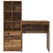 vidaXL Desk with Storage with Drawer 2 pcs Old Wood 70 x 40 x 76 cm