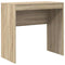 vidaXL Desk with Storage with Drawer 2 pcs Sonoma Oak 80 x 40 x 76 cm