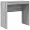 vidaXL Desk with Storage with Drawer 2 pcs Grey sonoma 80 x 40 x 76 cm