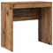 vidaXL Desk with Storage with Drawer 2 pcs Old Wood 80 x 40 x 76 cm