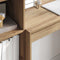 vidaXL Desk with Storage with Drawer 2 pcs Artisan oak 80 x 40 x 76 cm