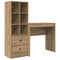vidaXL Desk with Storage with Drawer 2 pcs Artisan oak 80 x 40 x 76 cm
