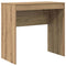 vidaXL Desk with Storage with Drawer 2 pcs Artisan oak 80 x 40 x 76 cm