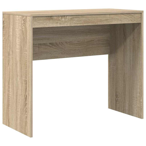 vidaXL Desk with Storage with Drawer 2 pcs Sonoma Oak 90 x 40 x 76 cm
