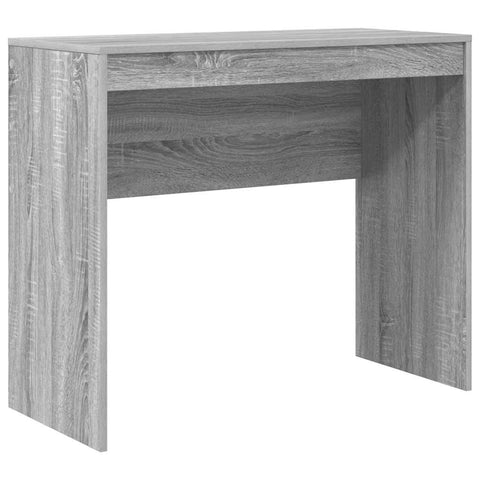 vidaXL Desk with Storage with Drawer 2 pcs Grey sonoma 90 x 40 x 76 cm