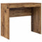 vidaXL Desk with Storage with Drawer 2 pcs Old Wood 90 x 40 x 76 cm