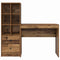 vidaXL Desk with Storage with Drawer 2 pcs Old Wood 90 x 40 x 76 cm
