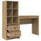 vidaXL Desk with Storage with Drawer 2 pcs Artisan oak 90 x 40 x 76 cm