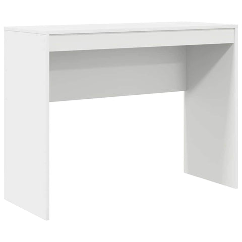 vidaXL Desk with Storage 2 pcs White 100 x 40 x 76 cm Engineered wood