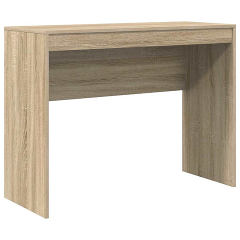 vidaXL Desk with Storage with Drawer 2 pcs Sonoma Oak 100 x 40 x 76 cm
