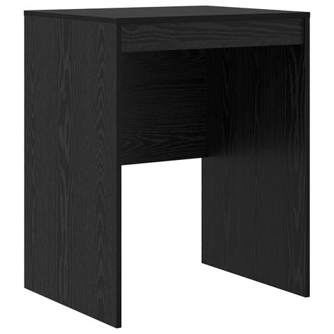vidaXL Desk with Storage with Drawer 2 pcs Black oak 60 x 50 x 76 cm