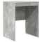 vidaXL Desk with Storage 2 pcs Concrete Grey 60 x 50 x 76 cm