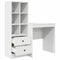 vidaXL Desk with Storage 2 pcs White 70 x 50 x 76 cm Engineered wood