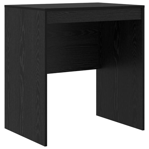 vidaXL Desk with Storage with Drawer 2 pcs Black oak 70 x 50 x 76 cm