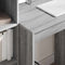 vidaXL Desk with Storage with Drawer 2 pcs Grey sonoma 70 x 50 x 76 cm