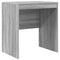 vidaXL Desk with Storage with Drawer 2 pcs Grey sonoma 70 x 50 x 76 cm