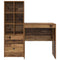 vidaXL Desk with Storage with Drawer 2 pcs Old Wood 70 x 50 x 76 cm