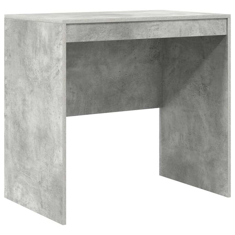 vidaXL Desk with Storage 2 pcs Concrete Grey 80 x 50 x 76 cm