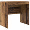 vidaXL Desk with Storage with Drawer 2 pcs Old Wood 80 x 50 x 76 cm