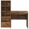 vidaXL Desk with Storage with Drawer 2 pcs Old Wood 80 x 50 x 76 cm