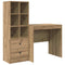 vidaXL Desk with Storage with Drawer 2 pcs Artisan oak 80 x 50 x 76 cm