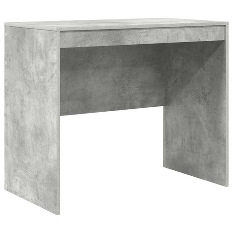 vidaXL Desk with Drawer 2 pcs Concrete Grey