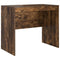 vidaXL Desk with Storage with Drawer 2 pcs Smoked Oak 90 x 50 x 76 cm