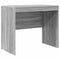 vidaXL Desk with Storage with Drawer 2 pcs Grey sonoma 90 x 50 x 76 cm