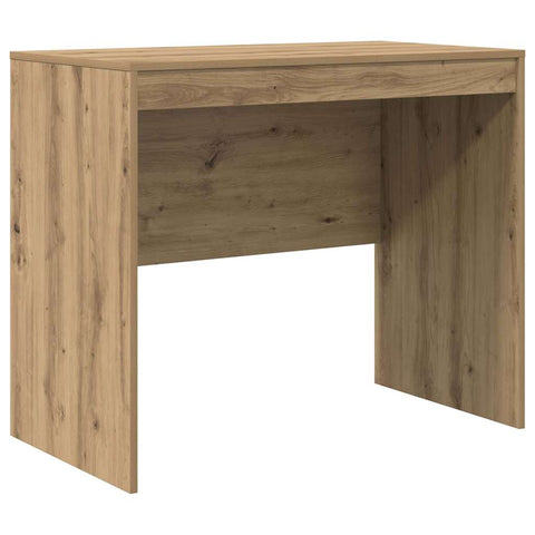 vidaXL Desk with Storage with Drawer 2 pcs Artisan oak 90 x 50 x 76 cm