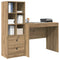 vidaXL Desk with Storage with Drawer 2 pcs Artisan oak 90 x 50 x 76 cm