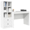 vidaXL Desk with Storage 2 pcs White 100 x 50 x 76 cm Engineered wood