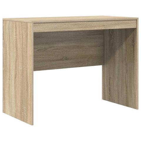 vidaXL Desk with Storage with Drawer 2 pcs Sonoma Oak 100 x 50 x 76 cm