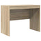 vidaXL Desk with Storage with Drawer 2 pcs Sonoma Oak 100 x 50 x 76 cm