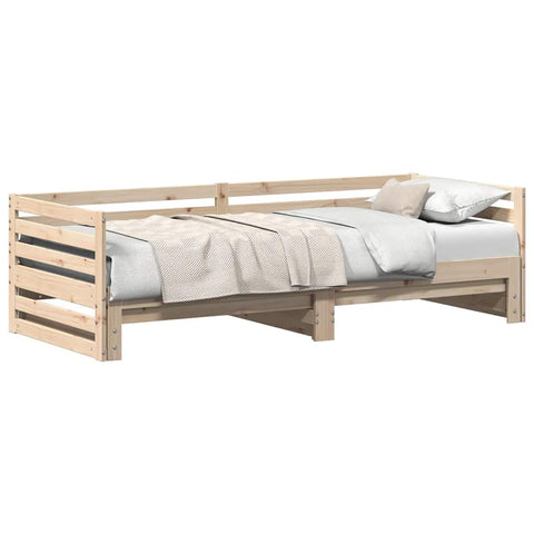 vidaXL Day bed with Trundle without Mattress 80x200 cm