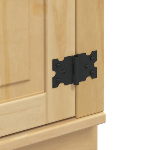 vidaXL Cabinet with Shelf Honey 80 x 46 x 81.5 cm Solid Pine Wood