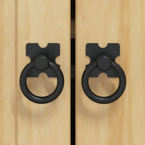 vidaXL Cabinet with Shelf Honey 80 x 46 x 81.5 cm Solid Pine Wood