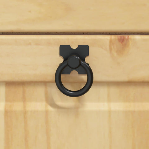 vidaXL Cabinet with Shelf Honey 80 x 80 x 81.5 cm Solid Pine Wood